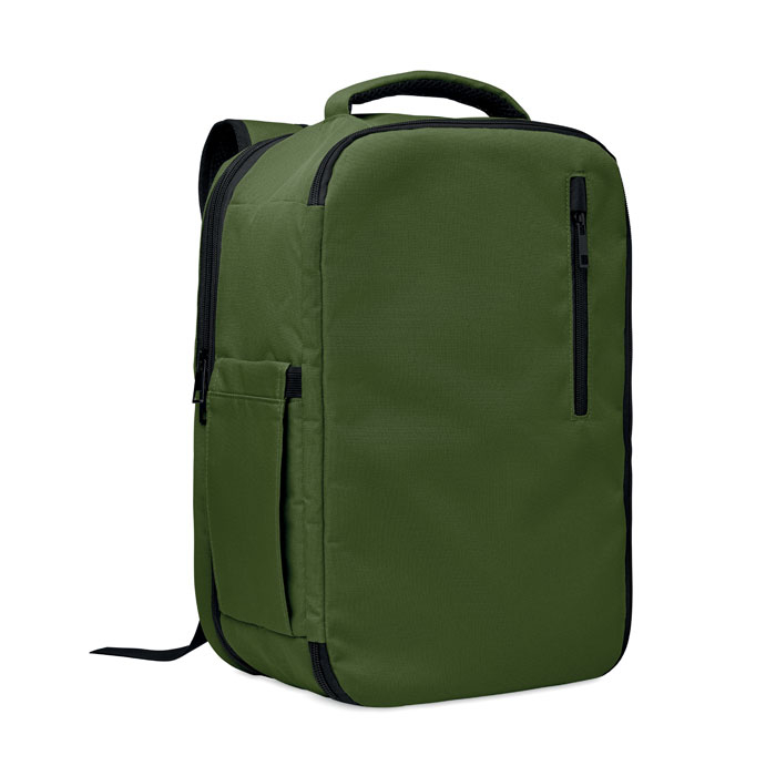 Sac cabine promotionnel RPET 20 L Flysafe Vert foncé